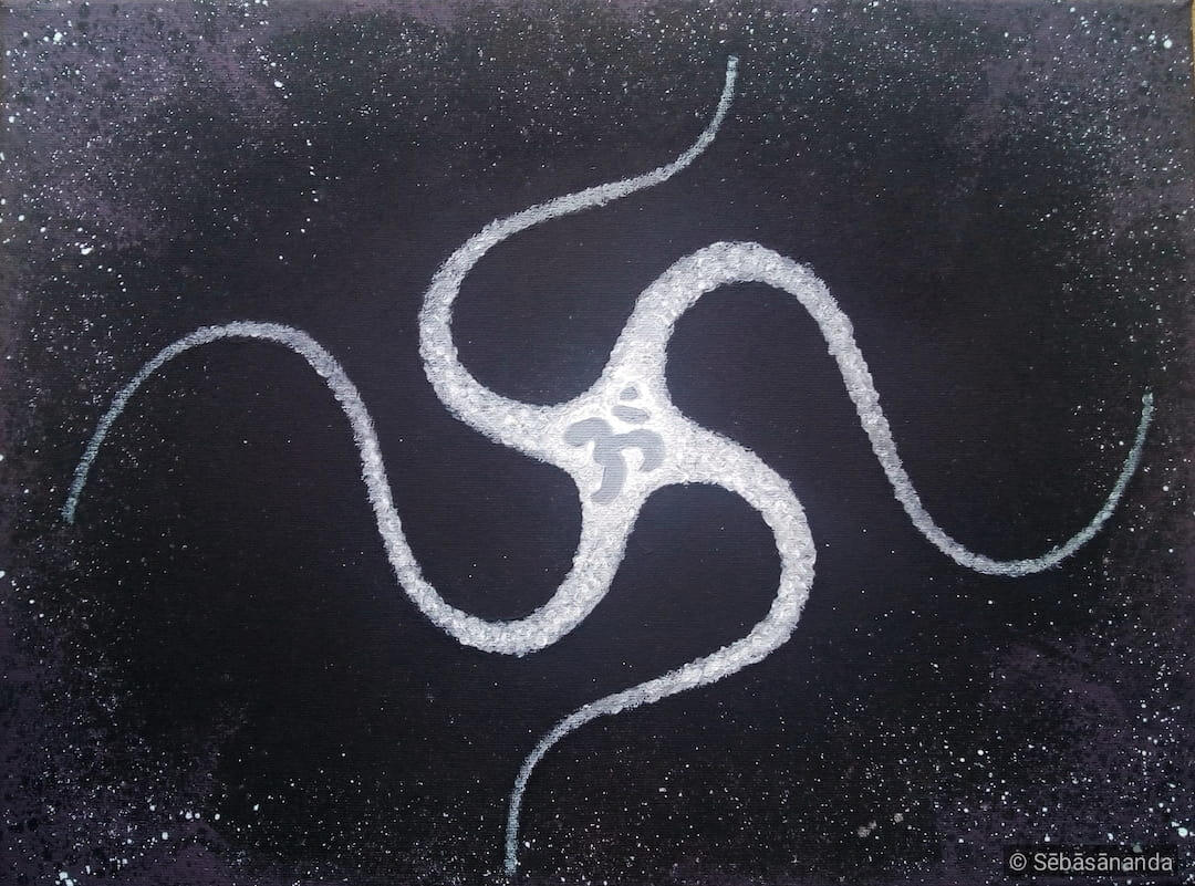 Tathastu 1/100 Acrylic on canvas, 40 x 30 cm 2021 Click to view High-Res ↗